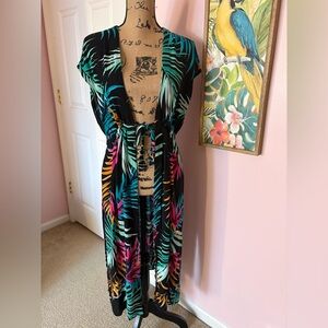 Front-Tie Swim Coverup